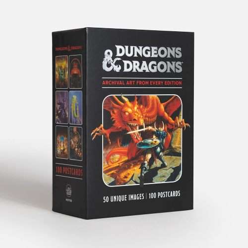 Dungeons & Dragons 100 Postcards: Archival Art from Every Edition Cards ***Black Friday Special***